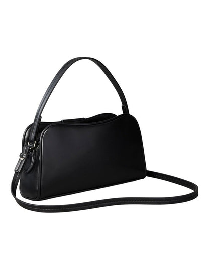 Multi Compartment Crossbody Camera Bag in Black