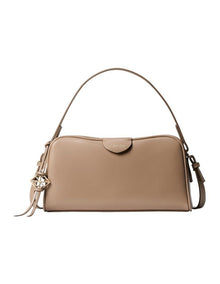Multi Compartment Crossbody Camera Bag in Beige