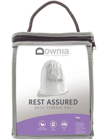 Quilt Storage Bag in Silver