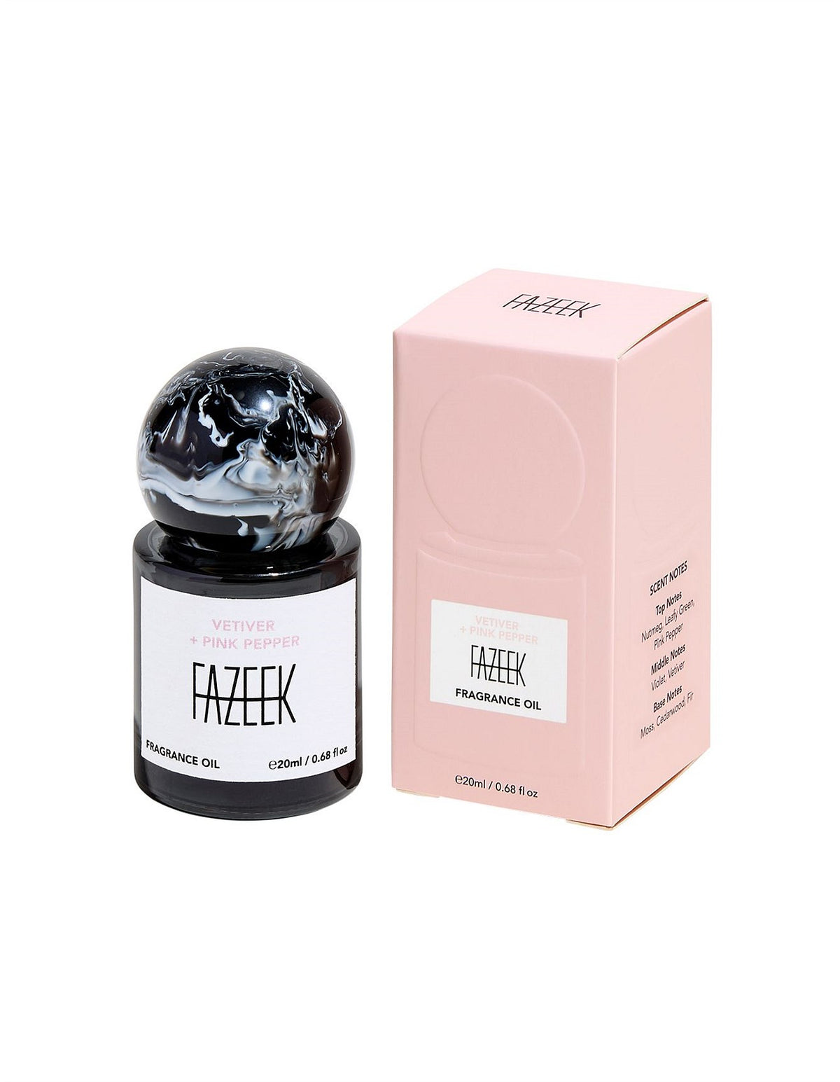 Vetiver + Pink Pepper Fragrance Oil 20ml