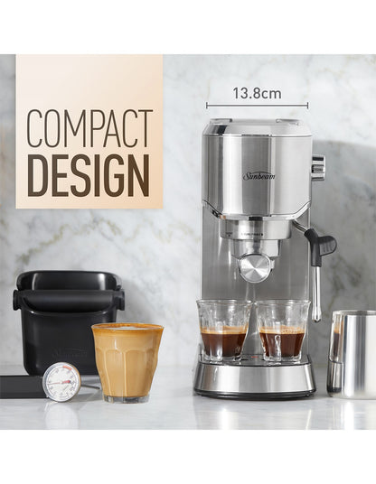 EMM2900SS Compact Barista Manual Coffee Machine