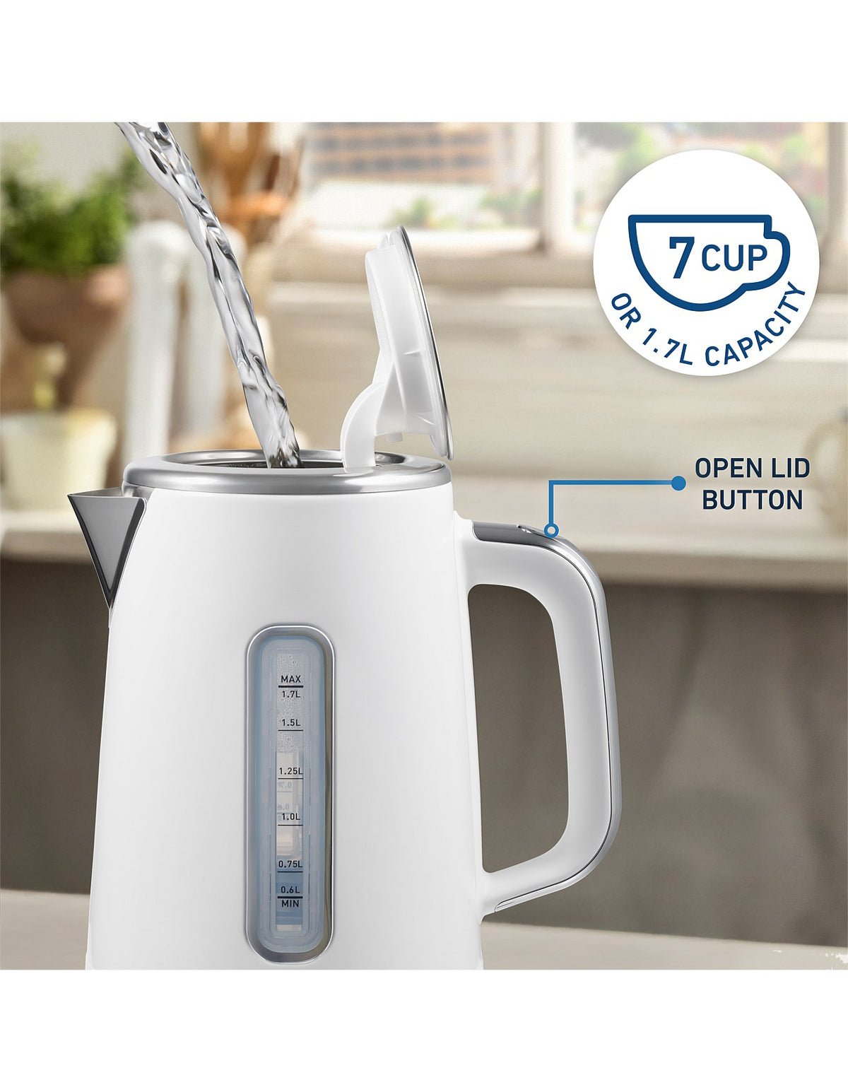 KEM8107WH French Riviera 1.7L Kettle White