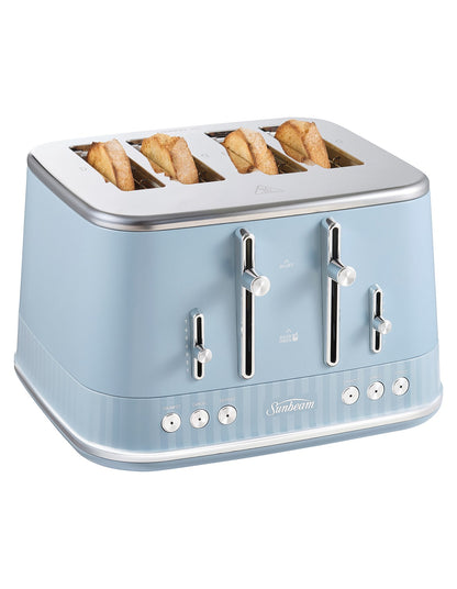 TAM8104BL French Riviera 4 Slice Toaster Blue