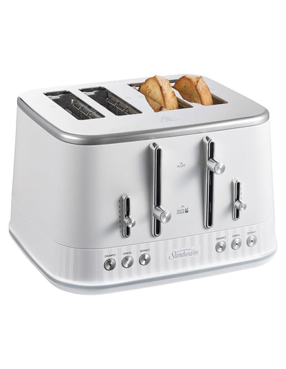 TAM8104WH French Riviera 4 Slice Toaster White