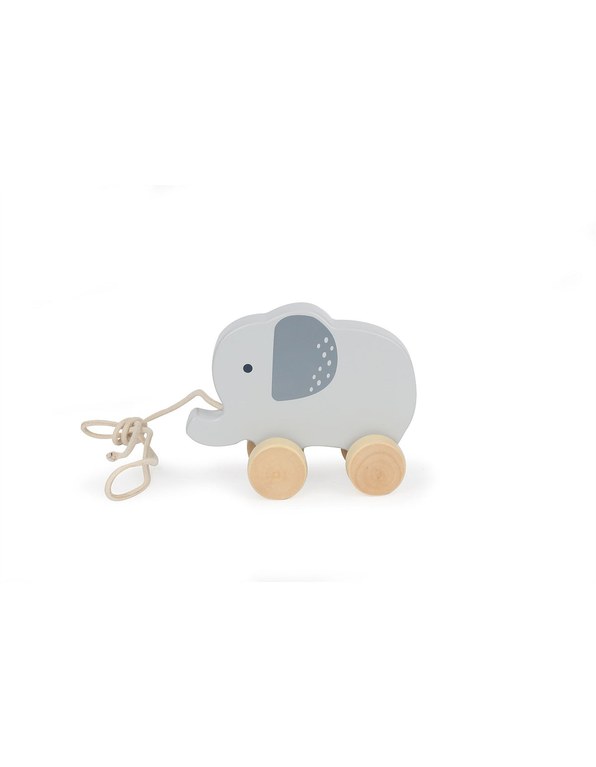 Wooden Elephant Pull Along Toy