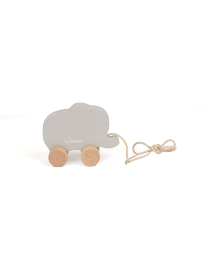 Wooden Elephant Pull Along Toy