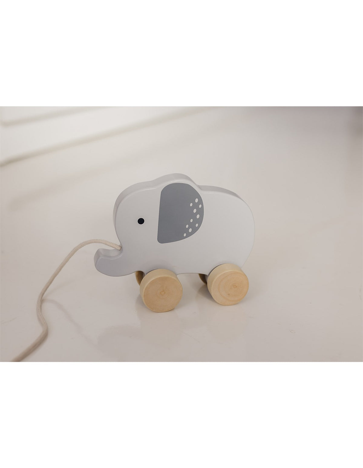 Wooden Elephant Pull Along Toy
