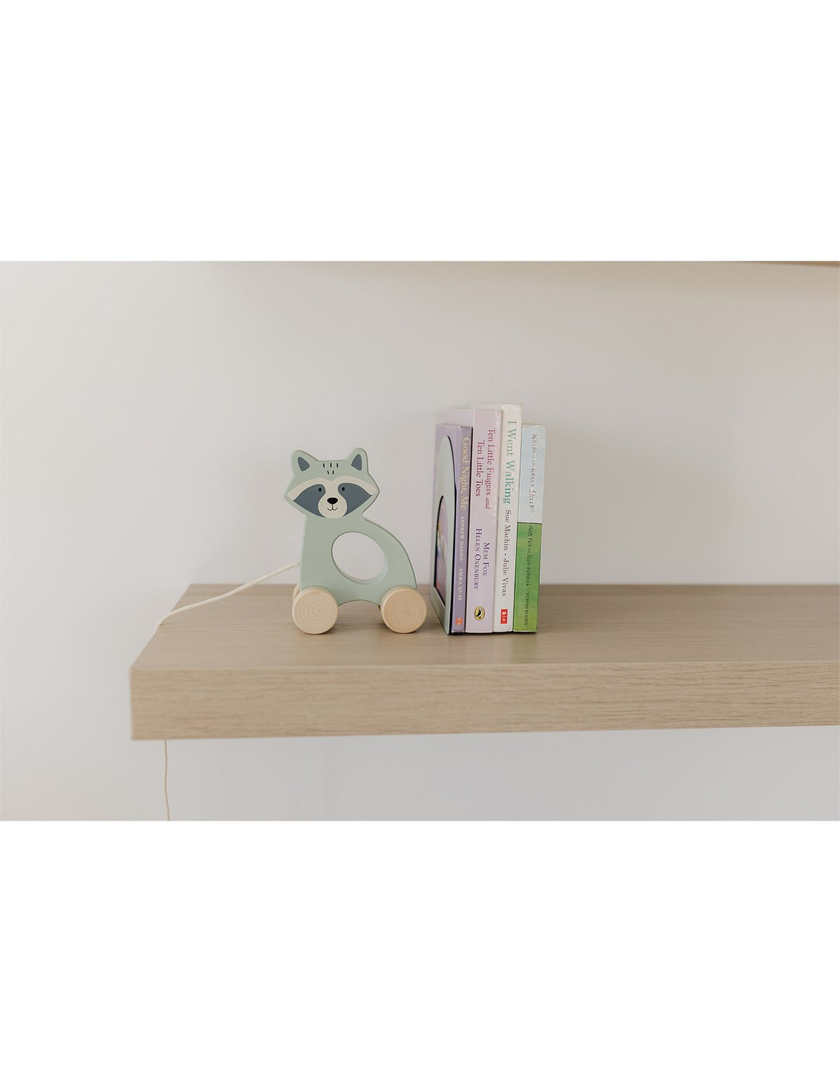 Wooden Raccoon Pull Along Toy