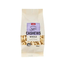 COLES NATURAL CASHEWS 150G