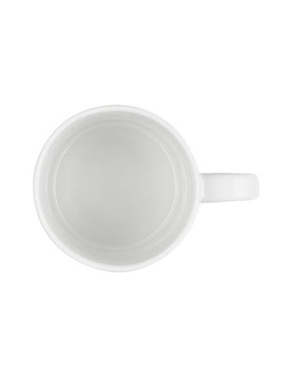 London Holly Relief Coffee Mug 350ml 4C in White