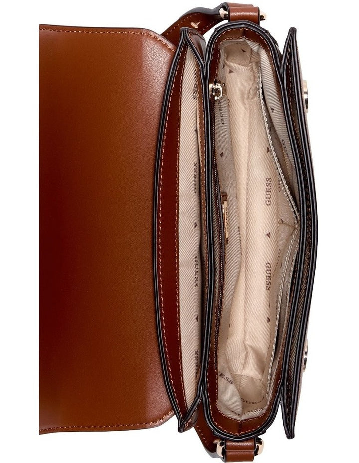 Janie Crossbody Bag in Cognac