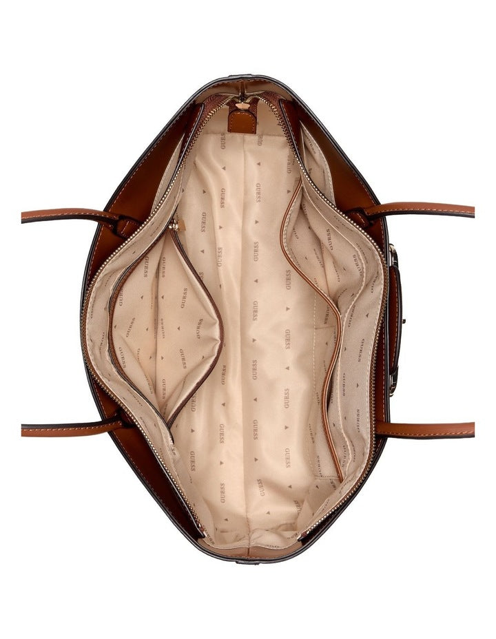 Janie Girlfriend Tote Bag in Cognac