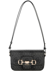 Janie Crossbody Bag in Coal Logo