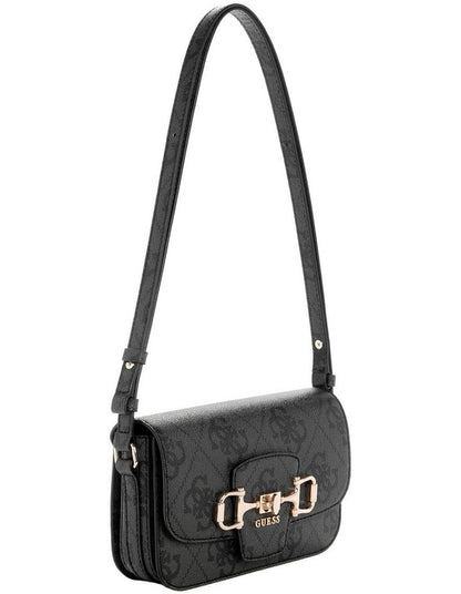 Janie Crossbody Bag in Coal Logo