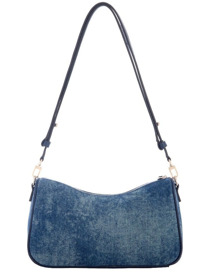 Kassie Shoulder Bag in Denim