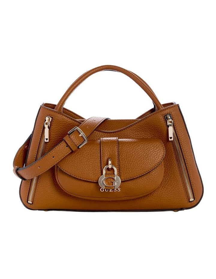 Jessa Girlfriend Satchel Bag in Caramel