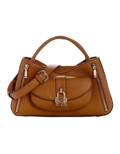 Jessa Girlfriend Satchel Bag in Caramel