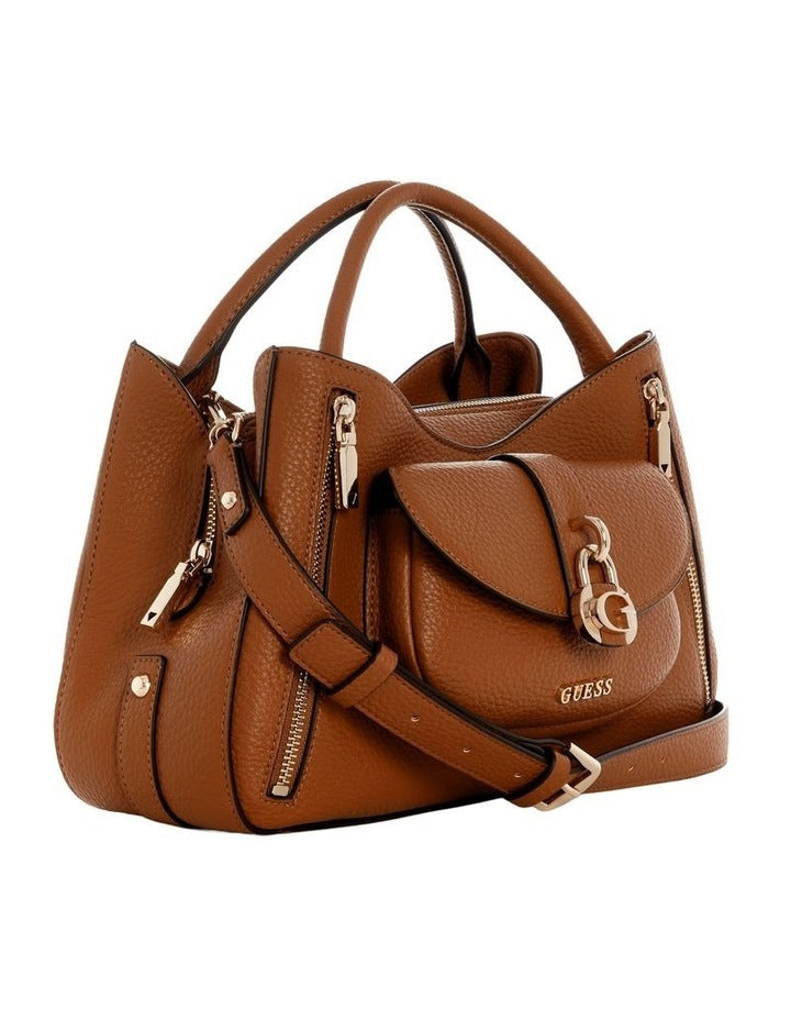 Jessa Girlfriend Satchel Bag in Caramel
