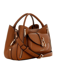 Jessa Girlfriend Satchel Bag in Caramel