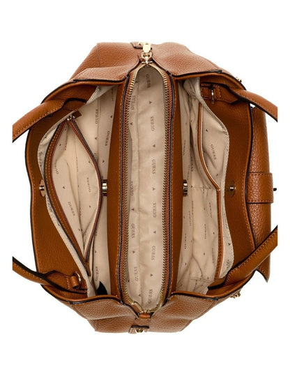 Jessa Girlfriend Satchel Bag in Caramel