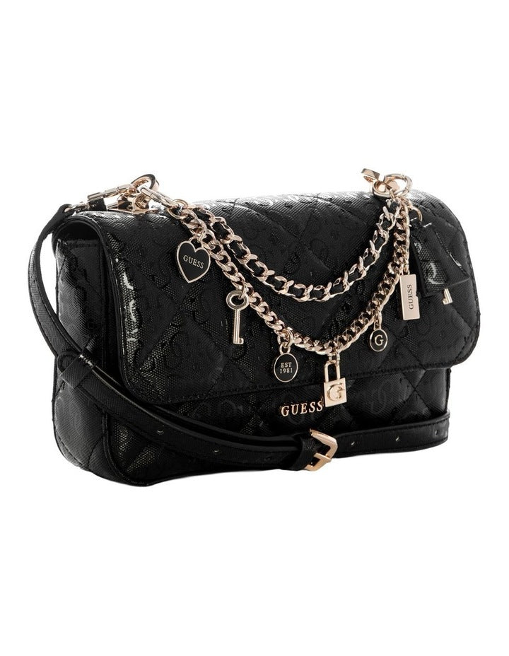 Libby Satchel Bag in Black
