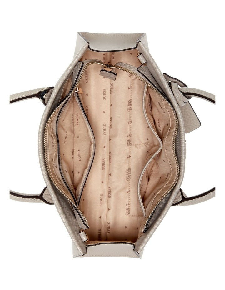 Noelle II Girlfriend Satchel Bag in Taupe