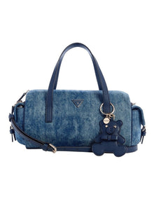Kassie Small Satchel Bag in Denim