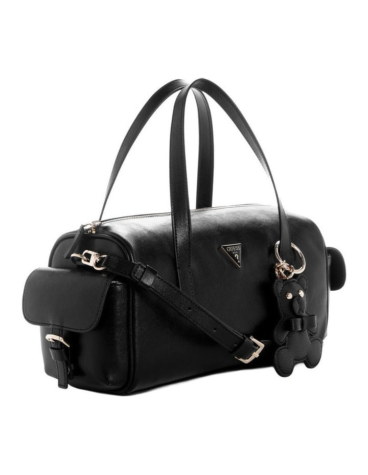 Kassie Small Satchel Bag in Black