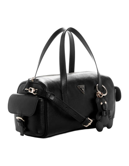 Kassie Small Satchel Bag in Black
