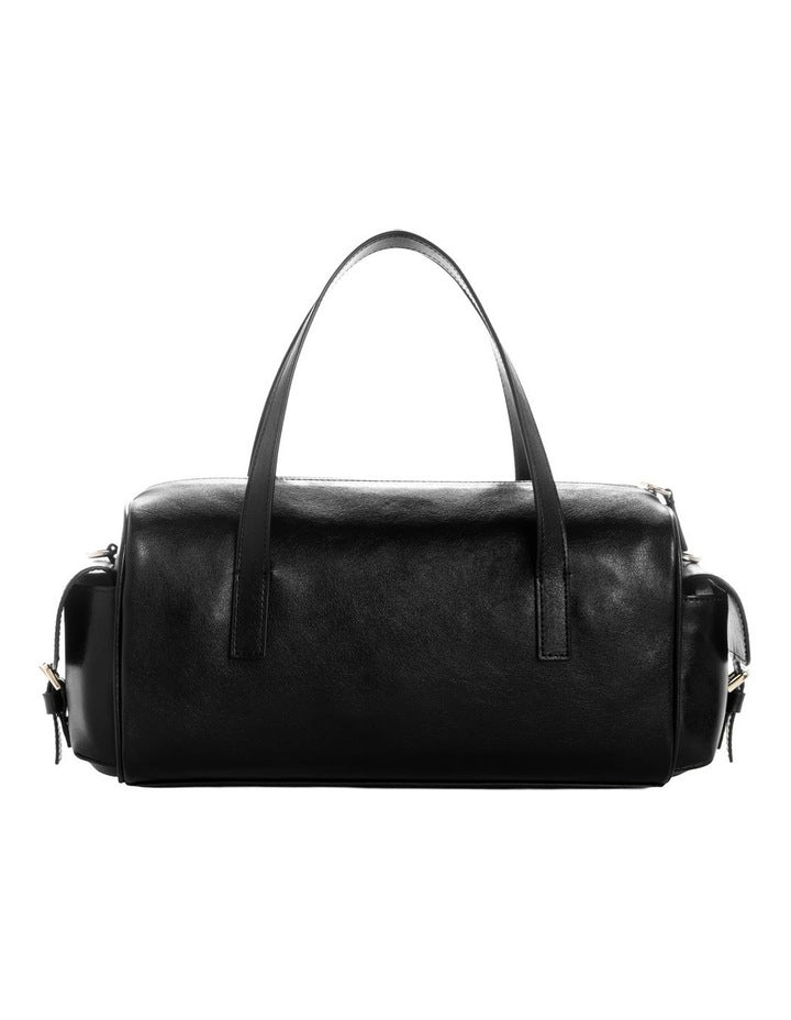 Kassie Small Satchel Bag in Black