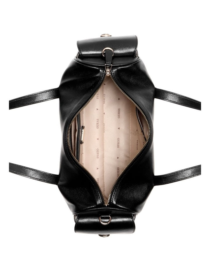 Kassie Small Satchel Bag in Black
