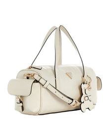 Kassie Small Satchel Bag in Off White