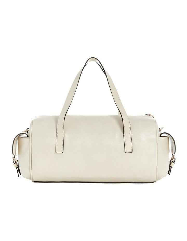 Kassie Small Satchel Bag in Off White