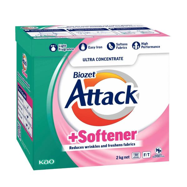 BIOZET ATTACK POWDER PLUS SOFTENER 2KG