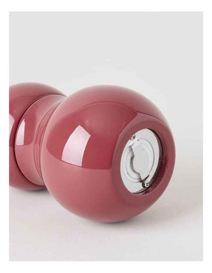 Bubble Salt or Pepper Mill 14cm in Burgundy