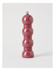 Bubble Salt or Pepper Mill 20cm Burgundy