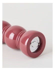 Bubble Salt or Pepper Mill 20cm Burgundy
