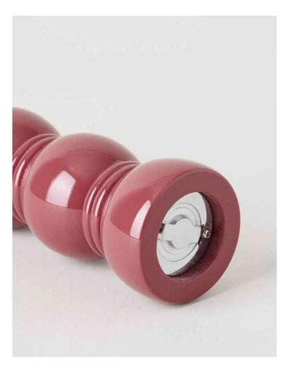 Bubble Salt or Pepper Mill 20cm Burgundy