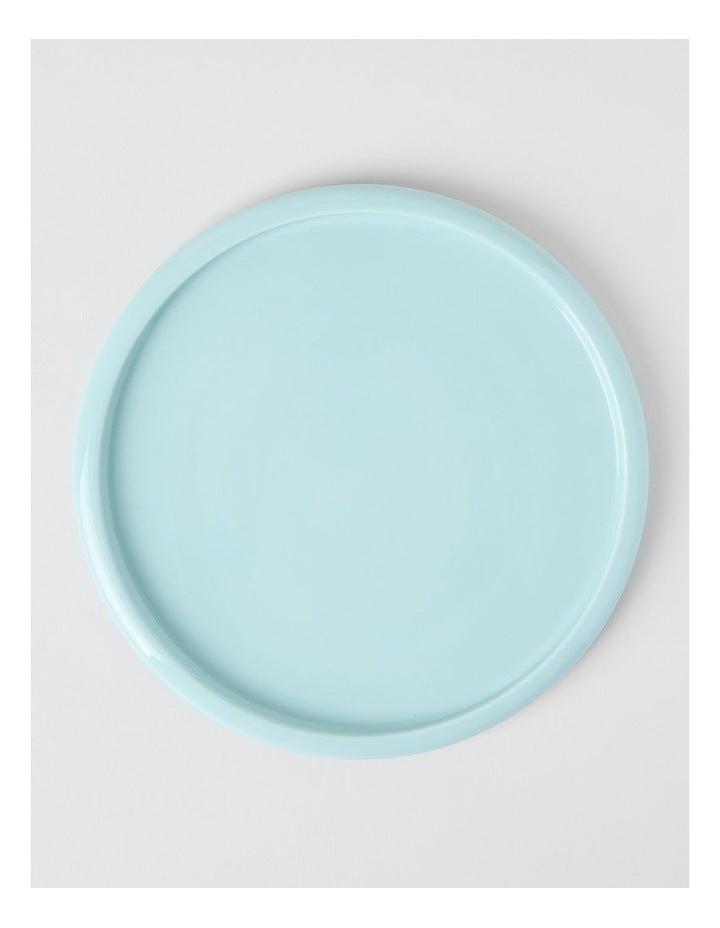 Bubble Dinner Plate in Pale Blue