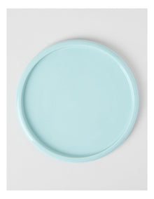 Bubble Dinner Plate in Pale Blue