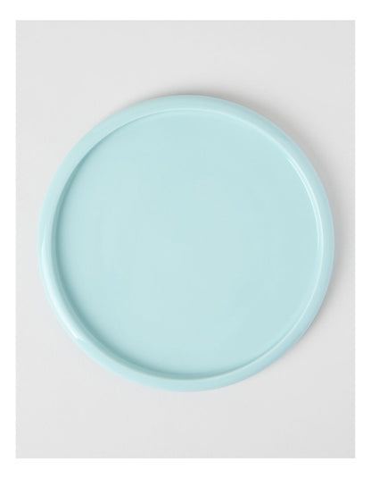 Bubble Dinner Plate in Pale Blue