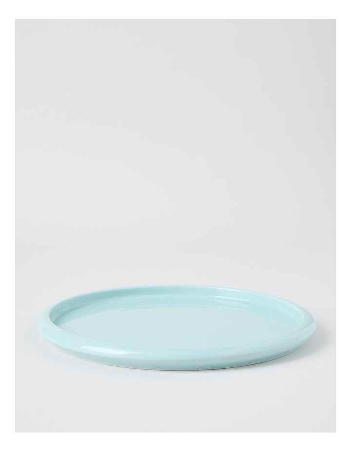 Bubble Dinner Plate in Pale Blue