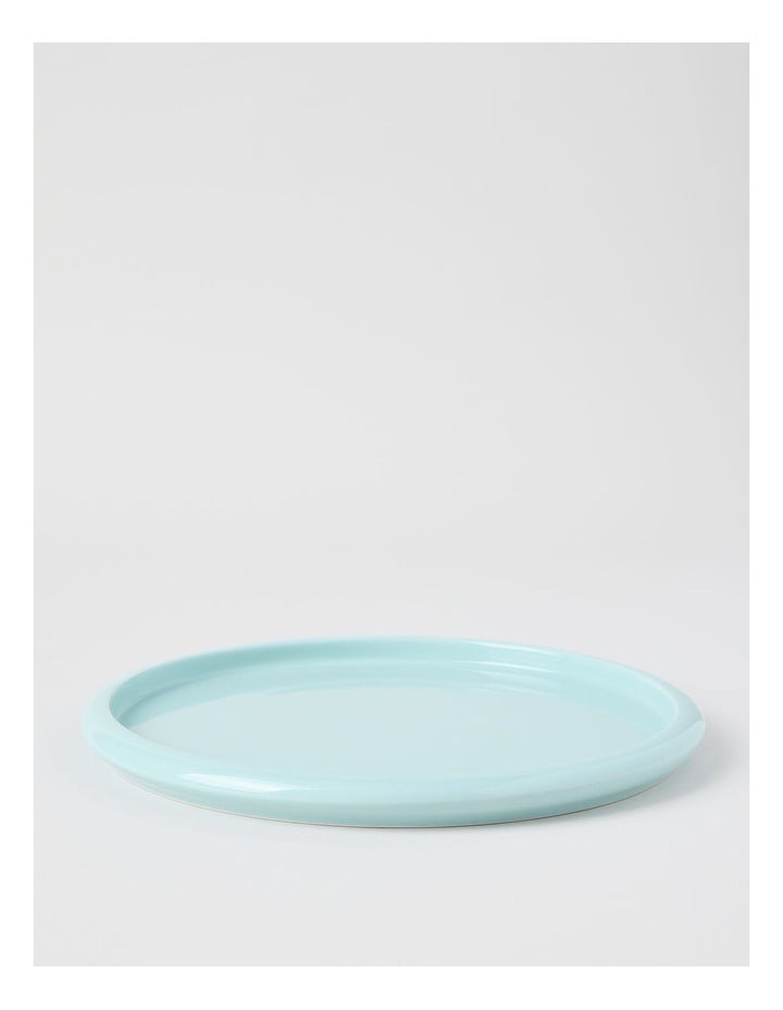 Bubble Dinner Plate in Pale Blue