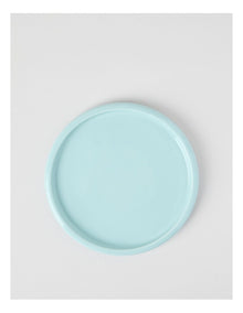 Bubble Side Plate in Pale Blue