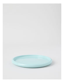 Bubble Side Plate in Pale Blue