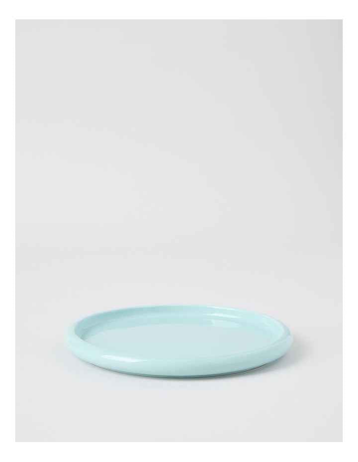Bubble Side Plate in Pale Blue