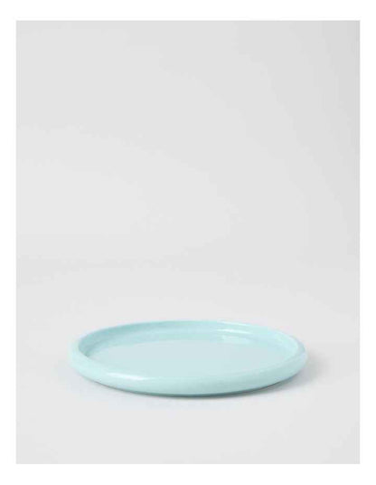 Bubble Side Plate in Pale Blue