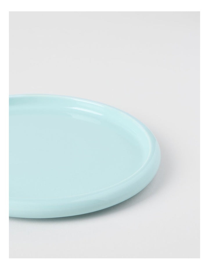 Bubble Side Plate in Pale Blue