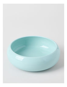 Bubble Pasta Bowl 21cm x 7cm in Pale Blue