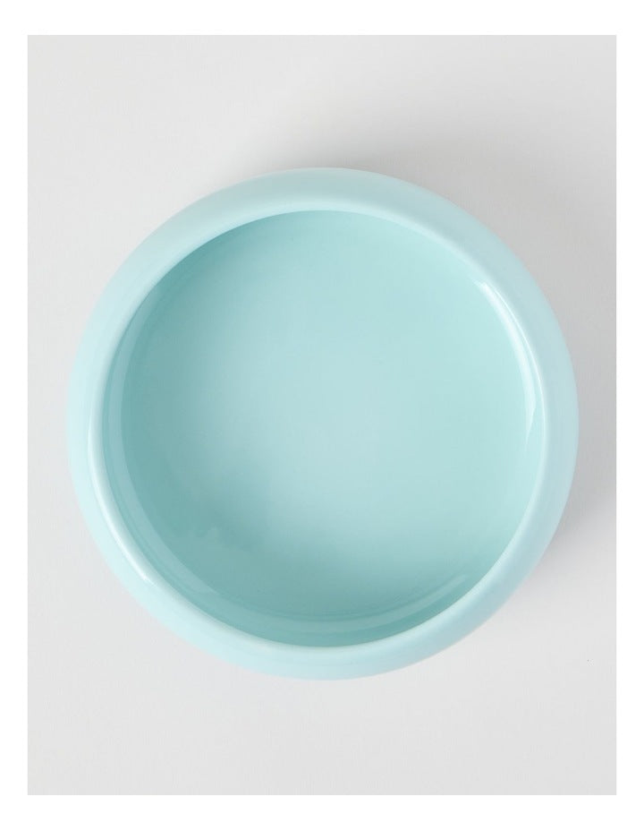 Bubble Pasta Bowl 21cm x 7cm in Pale Blue